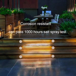Luce da Pavimento Rotonda da Esterno IP67, Illuminazione per Scale, Passaggi e Corridoi, Luce Notturna LED Impermeabile - Product Image 5