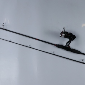 Pinpoint <span class=keywords><strong>Spinning</strong></span> Combo 6'6rod + 3000 Reel Casting Rod Pole <span class=keywords><strong>Canne</strong></span> à pêche ultra légère en fibre de carbone - Product Image 1