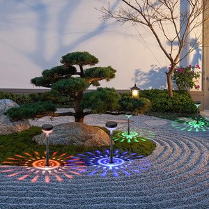 Nouvelle <span class=keywords><strong>Lampe</strong></span> <span class=keywords><strong>Solaire</strong></span> Extérieure pour Pelouse, Étanchéité IP65, RVB Couleurs Fixes, Dégradé Coloré, Projection Goutte d'Eau, Installation sur Piquet au Sol - Product Image 1