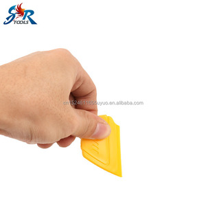 Chất lượng tốt màu vàng và màu xanh nhỏ giống cây chổi gói xe nhãn dán cửa sổ góc gói scraper chịu nhiệt độ cao - Product Image 3