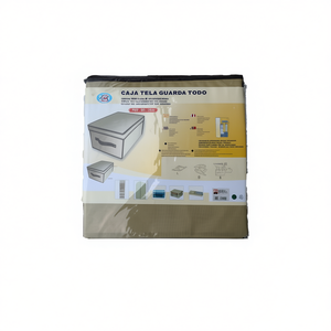 Caja Organizadora Rectangular Apilable de Tela No Tejida Mnj, Moderna, Minimalista y Ecológica, 40x40x25cm, Contenedor de Almacenamiento para el Hogar - Product Image 2