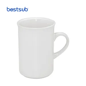 Bestsub厂家批发升华空白打印 10 盎司白色涂层陶瓷马克杯咖啡杯