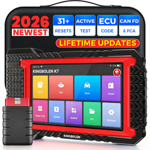 Dropshiping Kingbolen K7 Full System Bi-directional Scan Tool with Free Coding PK D7 - Product Image 1