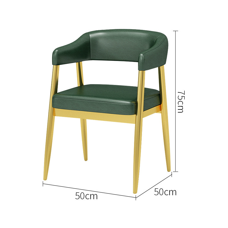 Silla de comedor verde