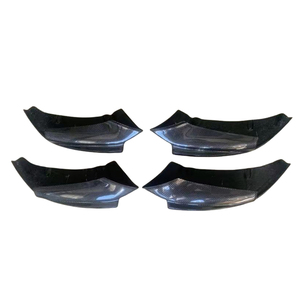 Para BMW Serie 5 F18/F10 M5 Sedán, Estilo Fibra de Carbono, Esquinas Delanteras, 2010-2016 - Product Image 4