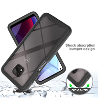 Vente flash, coque arrière transparente personnalisée, étui rigide en acrylique pour téléphone portable Motorola Moto G Power 2021