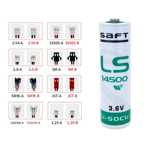 แบตเตอรี่ลิเธียม <span class=keywords><strong>LS14500</strong></span> 3.6V 2600mAh ขนาด AA สำหรับรีโมทคอนโทรล ไฟฉาย อุปกรณ์เอนโค้ดเดอร์แบบแอบโซลูท อุปกรณ์ลาดตระเวน เซอร์โวอุตสาหกรรม - Product Image 4