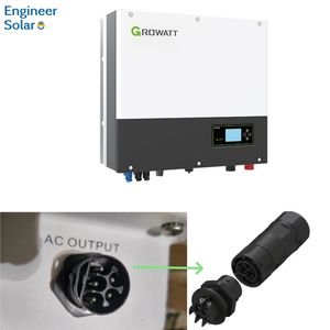 Connecteur étanche Devalan mâle/femelle PC 5 broches triphasé pour système solaire Growatt EG4 Solaredge <span class=keywords><strong>Enphase</strong></span> GoodWe Solis Battery - Product Image 6