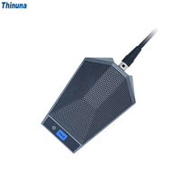 Thinuna VA-360C Usine Personnalisé Microphone Haut-Parleur Discussion Réunion Système Président Unité Interface Style Suivi Vidéo