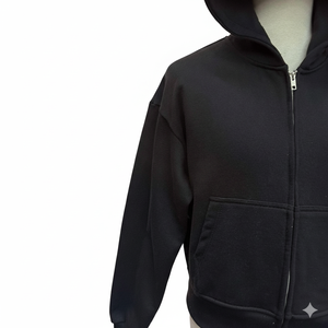 Custom Men's 100% Cotton Heavy <b>Weight</b> Fleece Zipper-Up Eco-Friendly Hoodies-Luxury Quality <b>Blank</b> Design Comfortable Breathable - Product Image 6