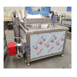 Fully Automatic Pototo Chips Chicken Nuggets Batch Fryer Machine Equipped with Oil Filter System