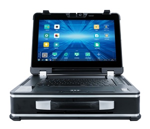แล็ปท็อป Core I7 AI ทนทาน พร้อมไดรฟ์ออปติคอลไร้สาย กันน้ำและทนต่อการสึกหรอ เหมาะสำหรับงานก่อสร้าง คอมพิวเตอร์พกพาแบบพกพา - Product Image 1