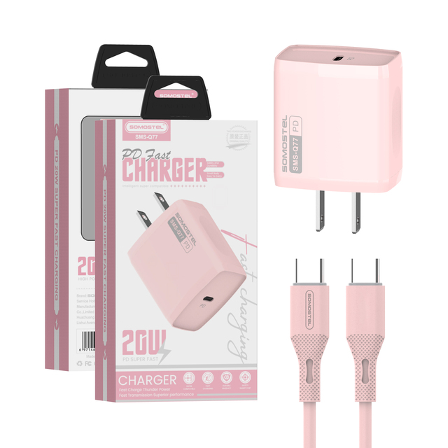 Factory 20W PD Fast Charger OEM Mobile Accessories Travel Charge US Plug USB-C Cell Phone Charger for iphone 16e Cargador Rapido
