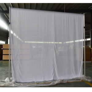 Tissu en aluminium pour fond de scène, tuyau et drapé pour les événements, décoration de mariage - Product Image 6