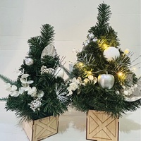 Ornement de Noël en PVC artificiel fabriqué en usine, 35 cm, pièce décorative d'intérieur pour la maison, la chambre à coucher, le salon