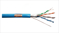 Cable LAN Cat5E UTP FTP de Fábrica Directa, 305m, Cobre Puro, 24AWG, PVC, OEM, CE, RoHS, ISO 9001, Precio Más Bajo