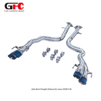Système d'échappement arrière droit GFC pour Lexus IS500 5.0L V8, section arrière droite complète pour améliorer les performances