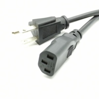 ÉTATS-UNIS NOUS AC Cordon D'alimentation À 3 Broches Américain IEC C13 D'approvisionnement Câble D'extension