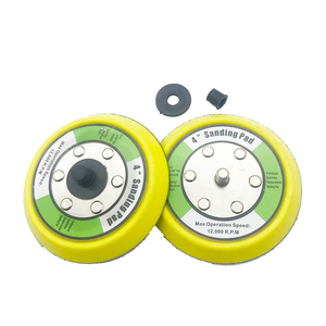 Tamponi lucidanti pneumatici ad anello con gancio di dimensioni multiple leviganti per smerigliatrice angolare con personalizzazione OEM per levigatura - Product Image 4