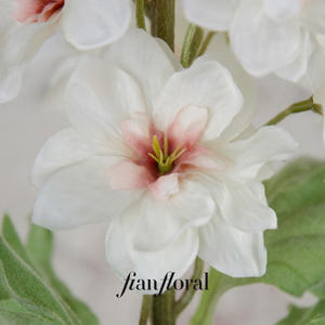 FONG IAN Fiore Artificiale di Delphinium a Stelo Lungo Rosa Intenso in Plastica Fatto a Mano Realistico per Centrotavola Matrimonio Natale Casa - Product Image 4