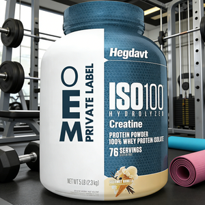 קריאטין OEM לחדר כושר <span class=keywords><strong>ISO</strong></span> 100 תוסף תזונה ספורטיבי אבקה להכנה מהירה 2.3 ק\"ג חלבון מי גבינה מבודד הידרוליזט 100% קריאטין ניהול אנרגיה למבוגרים - Product Image 2