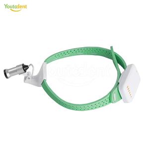 Groothandel Draadloze Tandheelkundige Loepen Met Geel Wit Licht Elektrische Koplamp Kan Naar Beneden Worden Aangepast - Product Image 2