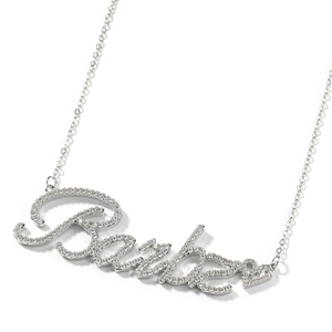 Collar con Letras Iniciales Personalizadas, Colgante con Nombre de Corazón Nuevo en Mayúsculas y Minúsculas, Cadenas Inglesas para Mujeres y Hombres, Joyería - Product Image 6