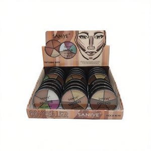 Saniye Concealer Cream Palette per tutti i tipi di pelle, kit per il trucco del viso, illuminante, kit per il contouring, strumenti di bellezza femminili - Product Image 1