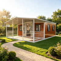 Maison modulaire de luxe en conteneur, extensible, préfabriquée, pour villa, hôtel, appartement, construction résidentielle