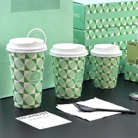 Boîtes en papier de qualité alimentaire imprimées avec logo personnalisé, vente en gros, boulangerie, desserts, pâtisserie, gâteaux à emporter, gaufres, beignets, emballage