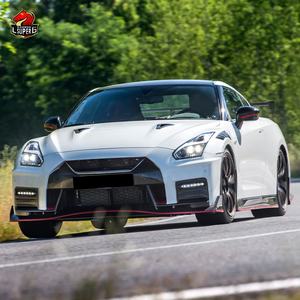 Kit de carrosserie GTR GTR35, mise à niveau au style NISM, pare-chocs avant et arrière de voiture en plastique à demi-carbone pour <span class=keywords><strong>NISSAN</strong></span> 2008-2017 bodykit - Product Image 3