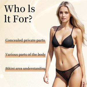 デリケートゾーン、脇、膝、肘、ビキニライン用の天然ハーブ美白クリーム - 臭いを除去 - Product Image 5