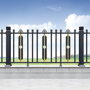 Chất Lượng Cao Tùy Chỉnh Nhôm Hàng Rào Cổng Cho Biệt Thự Dễ Dàng Lắp Ráp Ngoài Trời Kim Loại Bảng Điều Khiển Cho Nhà Sử Dụng Dọc Loại - Product Image 2