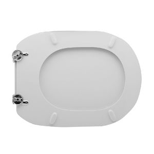 Tapa de inodoro Hidra Pegaso de plástico PP con cierre suave, bidés electrónicos y bisagras de paso - Product Image 4