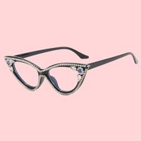 Monture de lunettes optiques œil-de-chat vintage pour femme, lunettes de mode anti-lumière bleue pour la photographie de rue