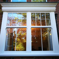 NFRC AS2047 CE Aluminium-Fenster und -Türen mit Thermischer Trennung Vertikale Schiebefenster Modernes Design Schalldicht Edelstahl-Fliegengitter Schlafzimmer