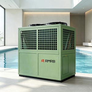 ปั๊มความร้อนน้ำร้อนจากอากาศ 20SR/75kW แบบอากาศสู่น้ำ COP4.3 ประสิทธิภาพสูง 380V 3 เฟส ความจุขนาดใหญ่ สำหรับน้ำร้อนใช้งานทั่วไป เหมาะสำหรับโรงแรม โรงพยาบาล - Product Image 2