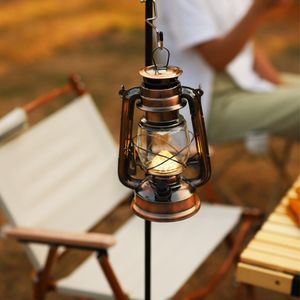 Rechargeable Retro Camping <b>Lantern</b> Led Outdoor Light With Rotary Switch For Camping - Product Image 3