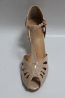 Sepatu Dansa Latin Profesional Wanita Dewasa, Sol Kulit Sapi, Sepatu Dansa Lembut untuk Dalam Ruangan