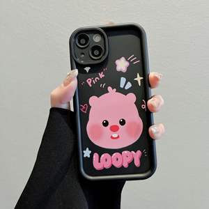 Custodia personalizzabile per telefono in TPU con Design <span class=keywords><strong>rosa</strong></span> castoro da 16PPRO per 12/<span class=keywords><strong>11</strong></span> <span class=keywords><strong>iPhone</strong></span> graziosa morbida <span class=keywords><strong>Cover</strong></span> Mobile - Product Image 6