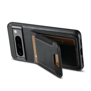 Funda trasera tipo billetera de alta calidad para Google <span class=keywords><strong>Pixel</strong></span> 6/7A/8 Pro/9 Pro XL, para Galaxy S24 Plus Kickstand funda para tarjeta de crédito - Product Image 4