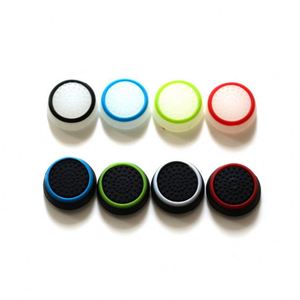 Pegangan Analog silikon untuk PS3 <span class=keywords><strong>PS4</strong></span> PS5 Gamepad Thumbstick pegangan tongkat jempol casing menangani topi silikon untuk PS5 - Product Image 4