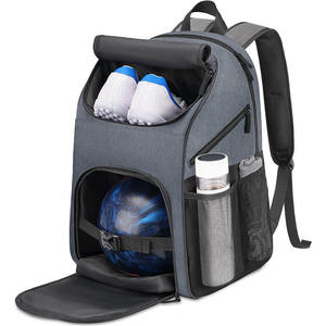 Mochila Deportiva para Bolos - Espaciosa, Protectora y Cómoda, con Compartimentos Especiales para Bola de Bolos y Zapatos - Product Image 1