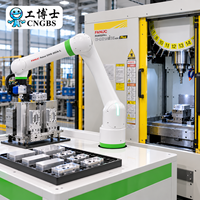 Robot collaboratif Fanuc CRX10iAL à 6 axes et 10 kg pour l'automatisation des usines et le tending de machines