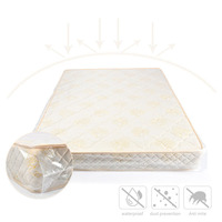 Protector de Colchón Impermeable, a Prueba de Polvo y Humedad, Funda de Plástico Jumbo para Mudanzas y Almacenamiento