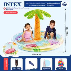 Piscina Inflable Infantil INTEX con Tobogán y Pelotas Oceánicas - Modelo 57166 para Uso en Exteriores - Product Image 6