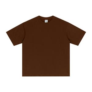 Camiseta Casual de Uso Diario para Hombre, Color Sólido, 100% Algodón, Tejido Antiarrugas, Manga Corta, Básica, Suave, Transpirable, Corte Regular, Verano - Product Image 3