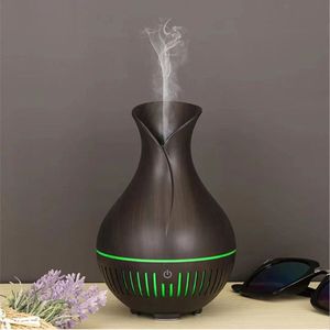 Aromatherapy <b>Diffuser</b> 300Ml <b>Ultrasonic</b> Cool Mist Humidifier For Home Office Bedroom Essential Oil <b>Diffuser</b> With Led Light - Product Image 1