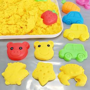 JITENG Sable Magique Élastique Coloré DIY, Jouet Spatial Éducatif Non Toxique, Facile à <span class=keywords><strong>Modeler</strong></span>, Jeux de Sable Magique Coloré - Product Image 2