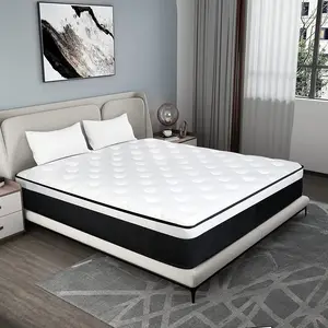 Popular Product Comfort Elastic 5 Star Cheap Hotel Sleep Well Memory Foam Pocket Spring Mattress